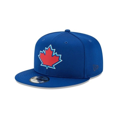 Blue Toronto Blue Jays Hat - New Era MLB Clubhouse Collection 9FIFTY Snapback Caps USA8054792